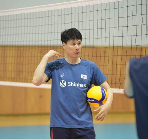 태국 잡고 도쿄행…여자배구 대표팀, 이틀째 의욕적인 훈련