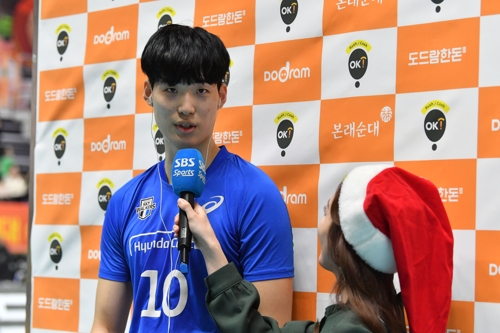 '박상관의 아들, 박지수의 오빠'…박준혁의 늦깎이 배구 인생