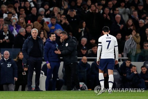 모리뉴 감독, 또 손흥민 '두둔'…손흥민 아닌 뤼디거가 문제
