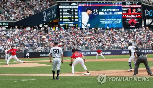 여론조사업체 MLB 런던 경기 경제효과는 557억원