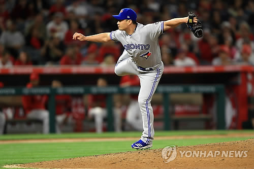 '토론토 선배' 오승환 류현진의 변화구, AL 동부서도 통할 것