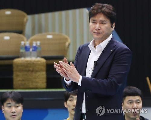 '첫 연승 도전' 권순찬 KB손해보험 감독 부담감 털어냈다