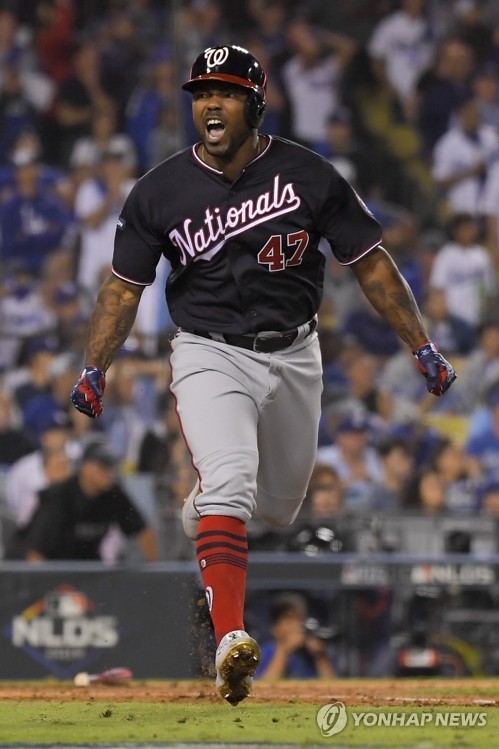 MLB 워싱턴, PS 영웅 켄드릭과 1년 625만 달러에 계약