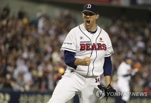 린드블럼, 두산 떠난다…MLB 큰 관심…두산은 보류권 포기