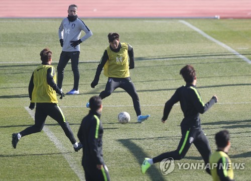 남자 축구 국가대표팀 3년 연속 울산서 전지훈련