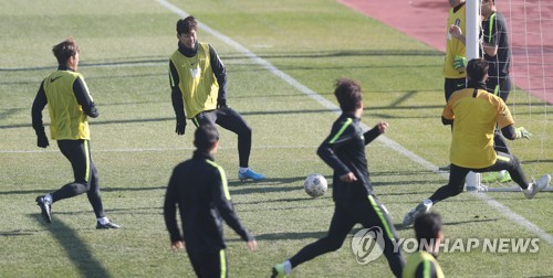 남자 축구 국가대표팀 3년 연속 울산서 전지훈련
