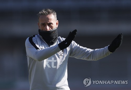 남자 축구 국가대표팀 3년 연속 울산서 전지훈련