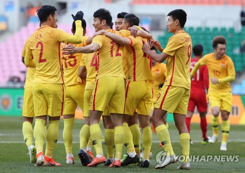 '힘겨운 1승' 중국, 홍콩에 2-0 승리…E-1 챔피언십 3위
