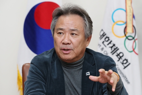 이기흥 2024년 유스올림픽, 2032년 남북올림픽 유치 중간다리