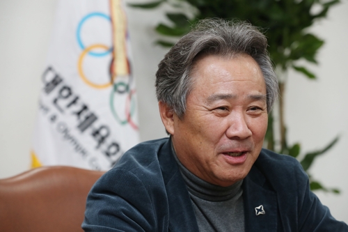 이기흥 2024년 유스올림픽, 2032년 남북올림픽 유치 중간다리
