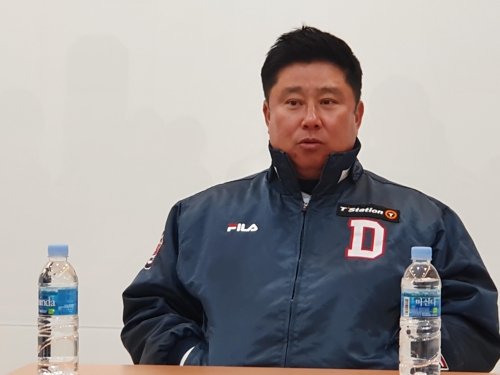김태형 감독 김강률이 2020시즌 키플레이어…올해도 우승 목표