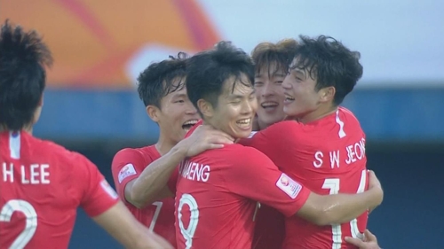 JTBC 오늘밤 10시 AFC U-23 호주와 4강전 생중계