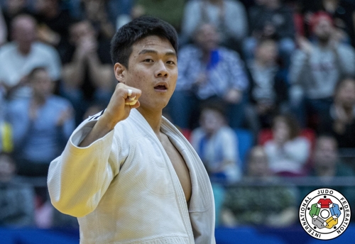 유도 곽동한, 텔아비브 그랑프리 금…1년 만에 우승감격