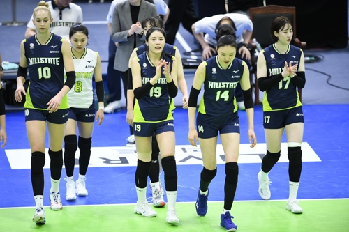 '양효진 15점' 현대건설, 도로공사 꺾고 3연승 선두 질주