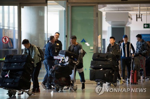 신종코로나 확산 속 '우한 프로축구팀'은 스페인으로 전지훈련