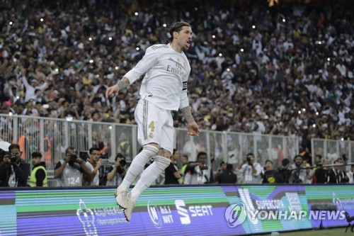 레알 마드리드, 아틀레티코 꺾고 11번째 스페인 슈퍼컵 우승