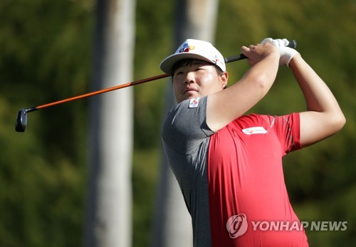 임성재, 아메리칸 익스프레스 1R 14위…노승열 복귀전서 3언더파