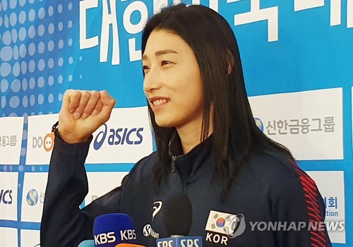 '4㎏ 빠졌어도' 밝은 김연경 공격 배구로 올림픽 꼭 갈게요