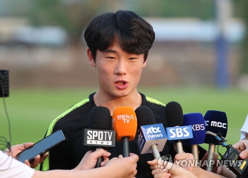 정우영-엄원상 공격포인트로 보답…김학범 감독은 '특급 보안'