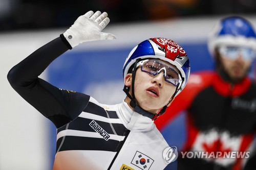 쇼트트랙 박지원, 월드컵 6차 대회 1,000ｍ 우승 '2관왕'