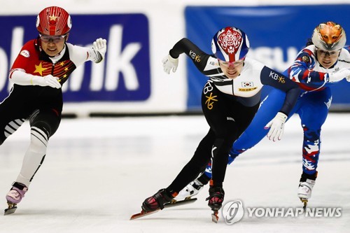 쇼트트랙 박지원, 월드컵 6차 대회 1,000ｍ 우승 '2관왕'