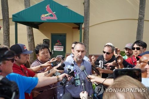 STL사장, 5선발 자리에 김광현 대신 마르티네스 점찍은 듯