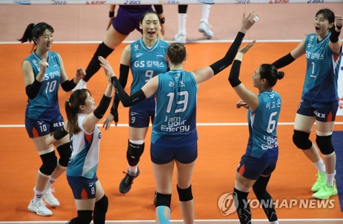 현대 블로킹 vs GS 서브…女배구 1위 놓고 2주연속 일요일 격돌