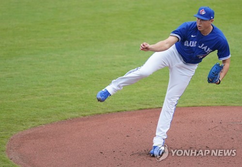시속 159㎞…토론토 특급 유망주 피어슨, 강렬한 MLB 데뷔