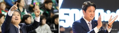 프로농구 '공동 1위' 이상범·문경은 감독 승부 못 내 아쉬워