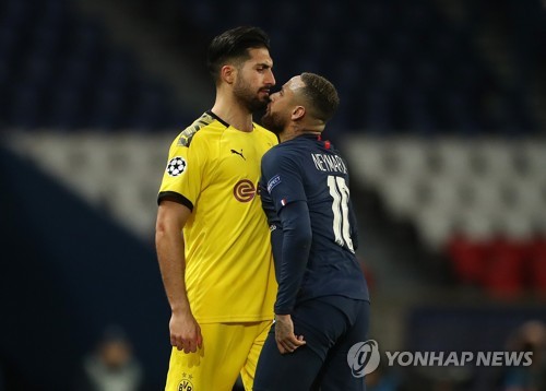 '네이마르 골맛' PSG, 도르트문트 꺾고 UCL '역전 8강행'