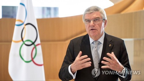 바흐 IOC 위원장 도쿄올림픽, 코로나19 극복 축하하는 자리로