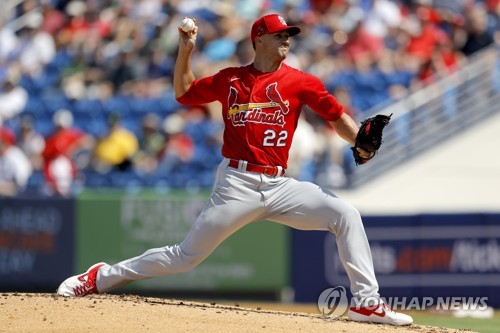 MLB 세인트루이스 에이스 플래허티, 4이닝 3실점 패전