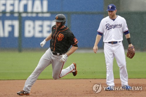 러프, 우익수로 출전해 3타수 1안타…시범경기 타율 0.429