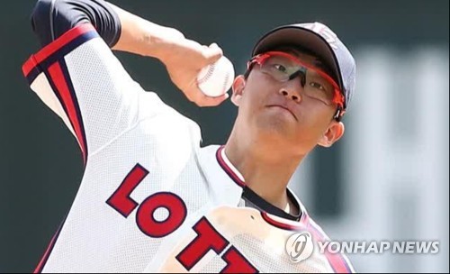 롯데 박세웅, 자체평가전 4이닝 무실점 호투