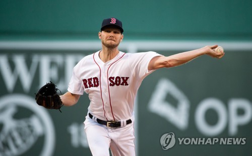 MLB 보스턴 에이스 세일, 팔꿈치 수술받기로…'시즌 아웃'