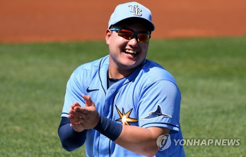최지만 휴식…일본인 타자 쓰쓰고는 3타수 무안타