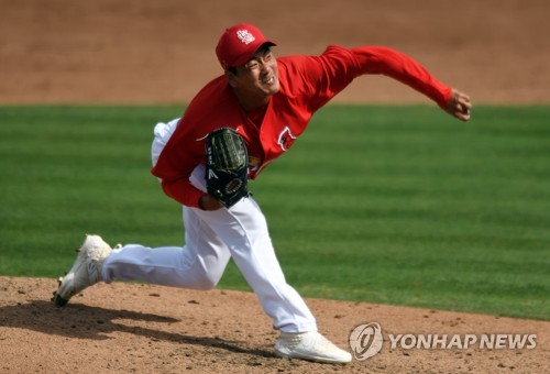 MLB 미네소타 타선 무력화한 김광현, STL 5선발 '유력'