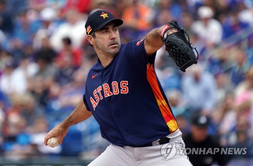 벌랜더, 삼두근 통증으로 조기강판…MLB 휴스턴은 긴장
