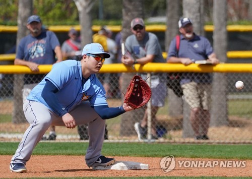 최지만, 24일 귀국…2주 동안 자가격리하며 훈련 예정