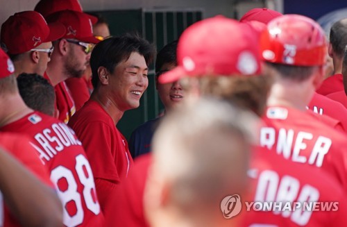 MLB닷컴 김광현, 주피터 남아 훈련…시설 활용 등 걱정