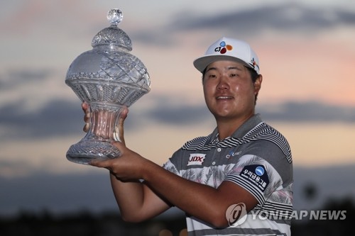 임성재 내가 페덱스컵 랭킹 1위라니…토머스도 '엄지 척'