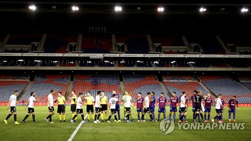 24일에야 중단한 호주프로축구서 코로나19 첫 '확진 선수' 발생