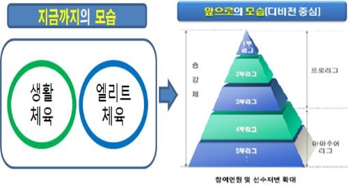 문체부 야구, 탁구, 당구 등 3개 종목에 '승강제' 도입