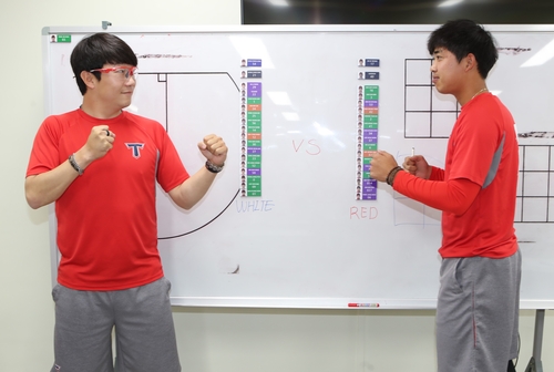 '양현종 감독 vs 임기영 감독'…KIA 청백전서 이색 이벤트