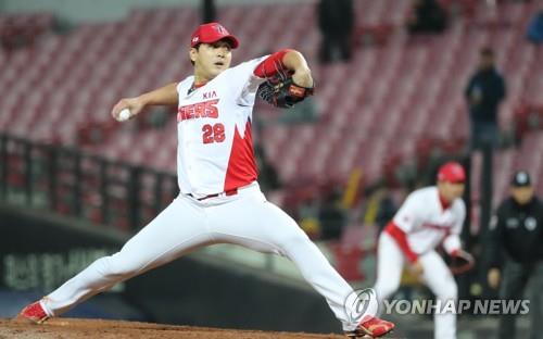 프로야구 KIA 김윤동 어깨 수술…6개월 후 재활 훈련