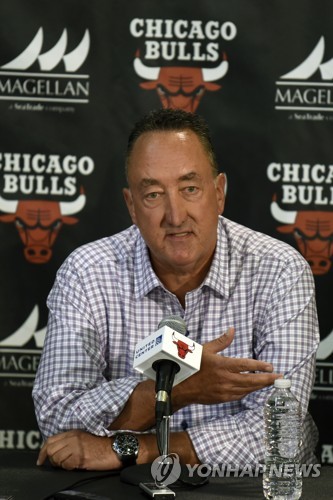 NBA 시카고, 리그 중단 기간에 부사장·단장 교체