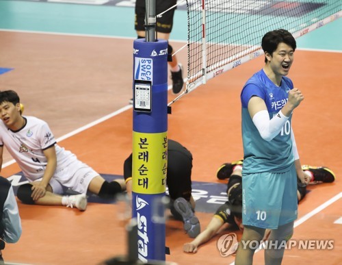 '4년 전 신인왕' 나경복, 프로배구 MVP 도전…9일 V리그 시상식