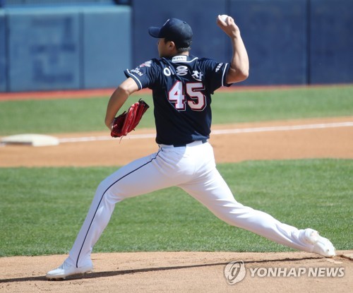 두산, 키움과 연습경기서 유희관·이용찬, '1+1 선발' 운영