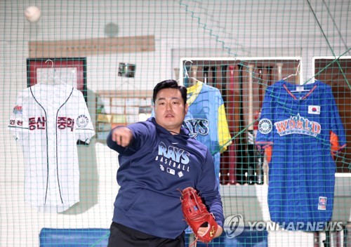 최지만, 귀국 후 첫 훈련 공개…한국행 잘한 결정…개막 기대(종합)