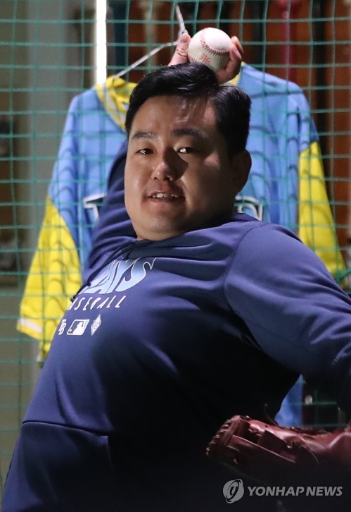 최지만, 귀국 후 첫 훈련 공개…한국행 잘한 결정…개막 기대(종합)